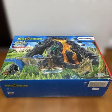 Schleich Dino World 화산과 공룡 세트