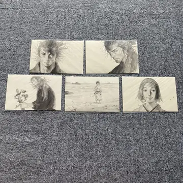 이노우에 다케히코 마지막 만화전 배가본드 엽서 5매 세트 미사용