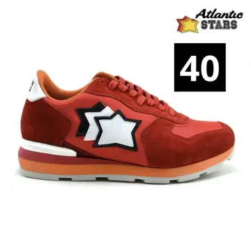 Atlantic Stars 레드 스니커즈 40