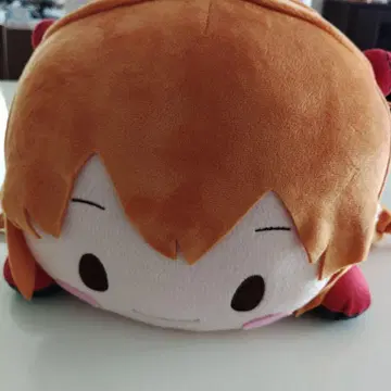 에반게리온 메가 점보 엎드린 봉제 인형 아스카