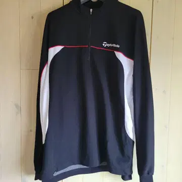 TaylorMade 하프 지퍼 긴팔 셔츠 L