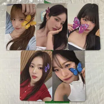 fromis_9 MAKESTAR 나비 ver. 트레이딩 카드 5매 세트
