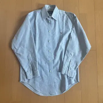 클리닝 Ralph Lauren 긴팔 셔츠 15-32 그레이 M 상당