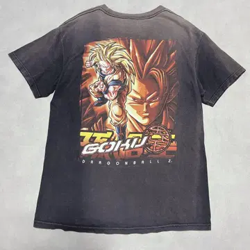 DRAGON BALL Z USA 슈퍼 사이야인 3 프린트 티셔츠