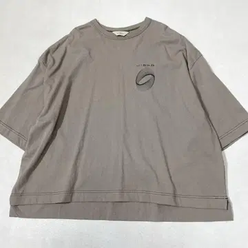 JieDa 지에다 CIRCLE PRINT T-SHIRT 오버 사이즈