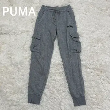 PUMA 푸마 스웨트 팬츠 카고 팬츠 그레이 S 사이즈