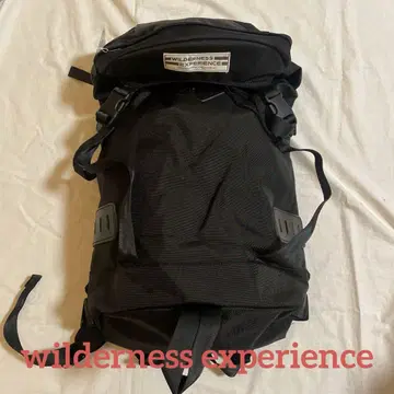 [새상품] wilderness experience 등산 백팩 BAG 블랙