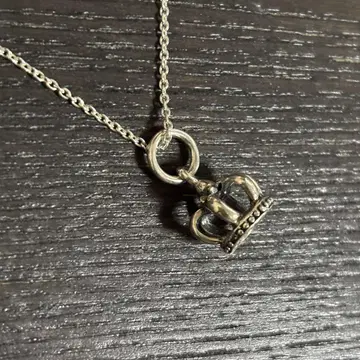 con affetto silver 925 크라운 목걸이 현행 모델