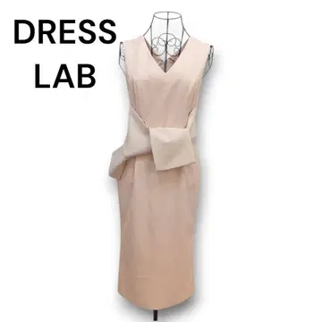 [택 포함 새상품] DRESS LAB 빅 리본 슬리브리스 원피스