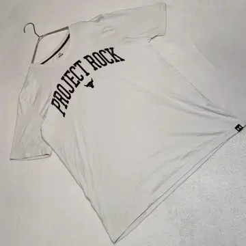 양품 PROJECT ROCK 헤비 웨이트 숏 슬리브 티셔츠 화이트 L