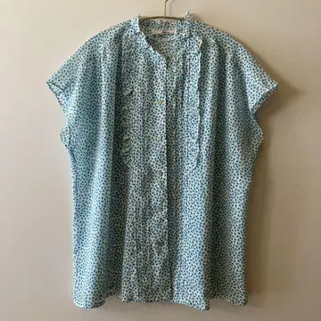 vintage 프릴 디자인 블라우스 80s 90s