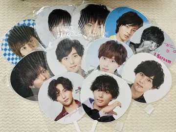 Kis-My-Ft2 후지가야 타이스케 부채 10개 세트