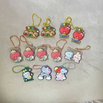 BT21 러버 키링