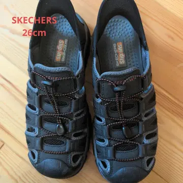 SKECHERS 샌들 블랙