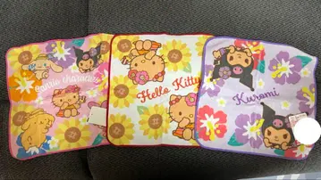 시마무라 일광화상 키티 등 3매 손수건