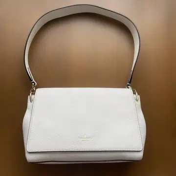 kate spade new york 케이트 스페이드 화이트 가죽 백