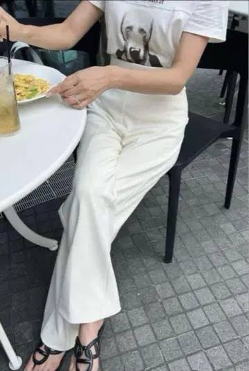 carla 카를라 비라크 팬츠 s사이즈 사이즈 0 화이트