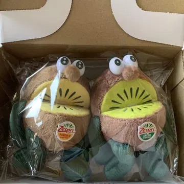 제스프리 키위브라더스 페어 2개 세트 봉제 인형 Zespri