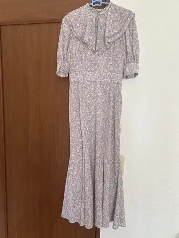 rienda 꽃무늬 프릴 맥시 원피스 S 사이즈
