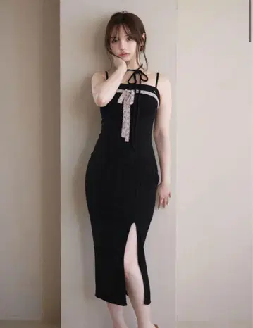 Della 리본 드레스 andmary