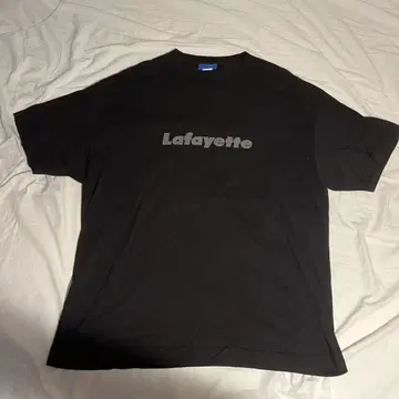Lafayette 로고 티셔츠 블랙