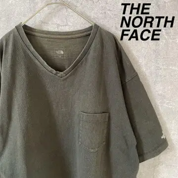 THE NORTH FACE 오픈 V넥 티셔츠 반팔 2XL 사이즈