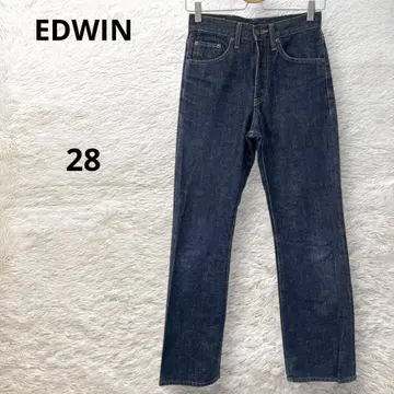 EDWIN 503 스트레이트 청바지 G빵 데님 에드윈 28