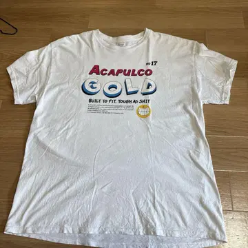 Acapulco Gold 아카풀코 골드 로고 프린트 티셔츠 XL