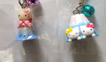 지역 한정 키티 후지산 한정 네츠케 2세트