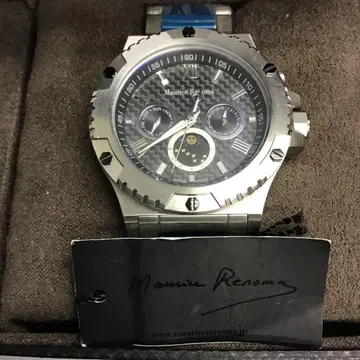 미사용 Maurice Resonance 스테인리스 손목시계 MR-1470