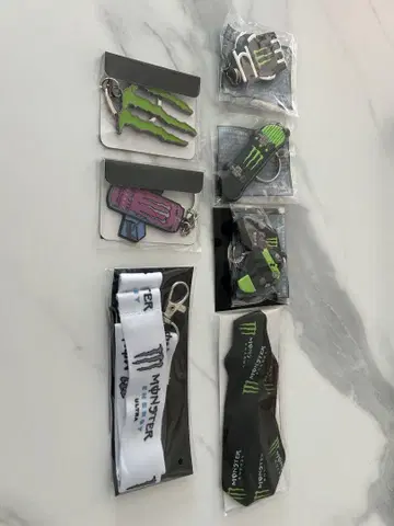 Monster Energy 키링 7개 세트