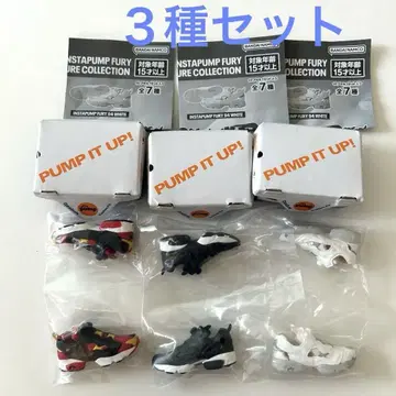 리복 INSTAPUMP FURY MINI FIGURE 3종 세트