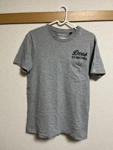 Deus Ex Machina 티셔츠 XS 그레이 백 프린트