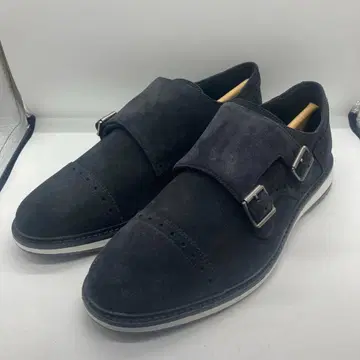 Clarks 클락스 더블 몽크 신발 블랙 25.5cm
