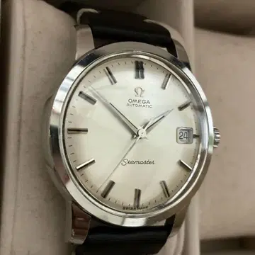 [OH 완료] OMEGA Seamaster 오토매틱 시계 실버