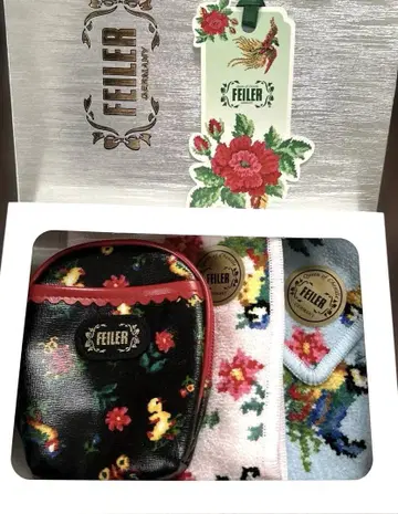 FEILER 손수건 & 파우치 세트