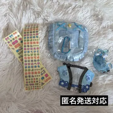 덕질 참전! 굿즈 세트 마스코트 코스튬 세트 블루 세트 가챠