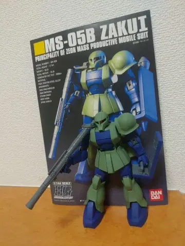 1/144 HG 자쿠 I 설명서 포함 완성품 동시 300엔 할인