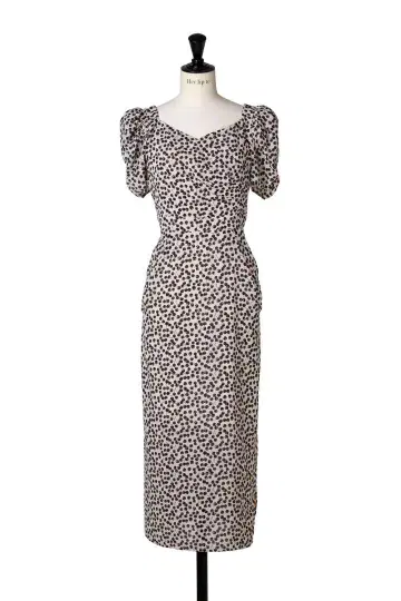 Cherry Pattern Cache-Coeur One-Piece