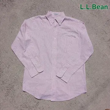 90년대 구제 의류 L.L.Bean 스트라이프 긴팔 셔츠