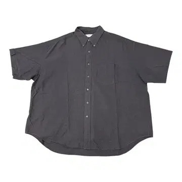 Graphpaper 다크 그레이 반팔 셔츠 F