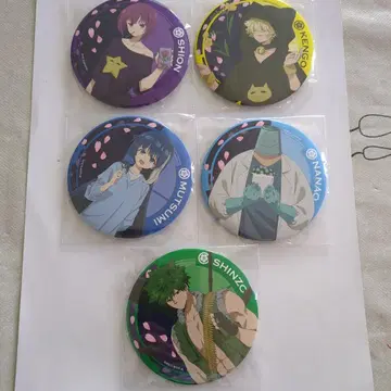 요자쿠라가의 대작전 빅 캔뱃지 5개 세트