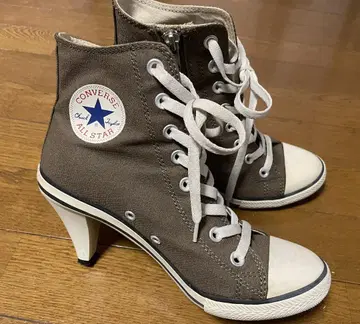 [ 레어 ] CONVERSE 카키 하이컷 하이힐