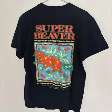 SUPER BEAVER 티셔츠 M 사이즈 블랙