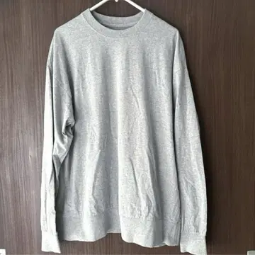 HEAVYWEIGHT Rib Long Sleeve 그레이 M 티셔츠