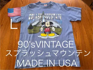 90's VINTAGE DISNEY 스플래쉬 마운틴 티셔츠