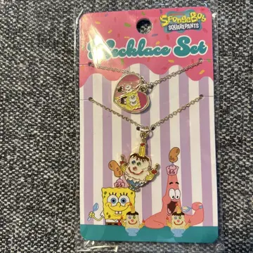 SpongeBob SquarePants 목걸이 2세트 ICE