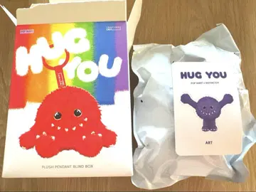 POPMART INSTINGTOY HUGYOU 퍼플 색상 키링