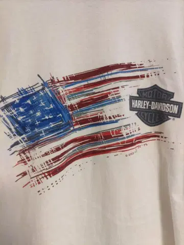 Harley-Davidson 미국 국기 티셔츠 3XL