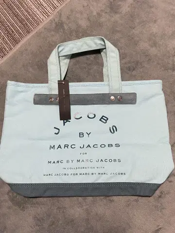 [ 하자품 특화 ] MARC JACOBS 스카이블루 토트백